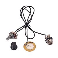 K2Market Hot Electric Piezos Amplifiers Discs Leads Piezo Pickup for Acoustic Guitar Violin Ukulele Mandolin Banjo Cigar Box Guitar Black CN -