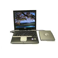 Dell Latitude D410 Pentium-M 2GHz 1GB RAM/40GB HDD 6-Cell Battery + Bonus External CD-R/DVD ROM Drive