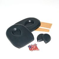 BML Heel Spur Cushions (Large, Gray [Super Soft])