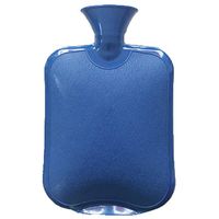 YAKEFJ 2 Liters Premium Classic Rubber Hot Water Bottle, Great for Pain Relief, Hot and Cold Therapy (A- Blue)