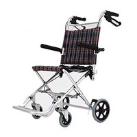 PLLP Medical Rehab Chair, Wheelchair,Aircraft Wheelchair Folding Lightweight Aluminum Alloy Ultra Light Portable Wheelchair, Children's Elderly Travel Wheelchair Stroller