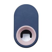 ALLOMN Automatic Toothpaste Dispenser Wall Mounted Hands Free Toothpaste Squeeze for Kids Shower Room Bathroom Family(Sea Blue)