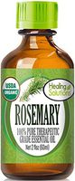 Organic Rosemary Essential Oil (100% Pure - USDA Certified Organic) Best Therapeutic Grade Essential Oil - 60ml