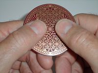 Expand Magnetize Your Life Force & Aura, Know Your Own True Self Connect w/Divine Blueprint, Depression Sadness & Weight Loss Support Powerforms Geometric Copper Healing Antenna Soul Activator 2.25"