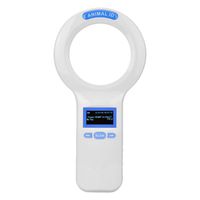 Tosuny Pet RFID Scanner Pet Microchip Scanner Reader, 1000 Data Storage Chip Reader Portable Animal Scanner 134.2KHz RFID Ear Tag Reader Handheld Compatable with ISO11784/5 FDX-B Standard Animal Chip