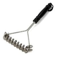 Sacow Barbecue Grill Brush, Safety Cleaning Barbecue Brush Wire Barbecue BBQ Brush Rust-Proof