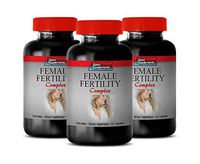 Female Menopause Supplements - Female Fertility Complex 1310 MG - Saw Palmetto for Women Hair Loss - 3 Bottles 180 Capsules