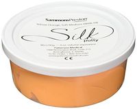 Sammons Preston Silk Putty, Yellow-Orange, Soft-Medium, 4 oz, Occupational & Physical Therapy, Therapeutic Exercise, Flexible & Smooth Putty for Hand Strengthening, Arthritis, Postoperative Recovery