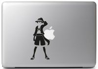 One Piece Monkey D. Luffy Decal Sticker for MacBook, Air, Pro All Models.