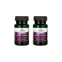 Swanson Hyaluronic Acid Complex 33 mg 60 Caps 2 Pack
