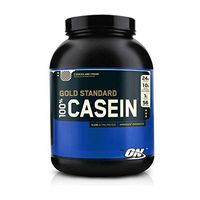 OPTIMUM NUTRITION GOLD STANDARD 100% Micellar Casein Protein Powder, Slow Digesting, Helps Keep You Full, Overnight Muscle Recovery, Chocolate Supreme, 4 Pound (Packaging May Vary)