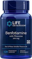 Life Extension Benfotiamine with Thiamine 120 Vegetarian Capsules