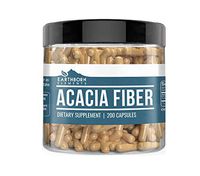 Acacia Fiber Capsules by Earthborn Elements, Natural Fiber Powder, for Overall Digestive & Heart Health*, Manage Appetite & Weight Loss* (200 Caps)