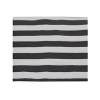 Youmewell Disposable Paper Party Napkins Black Striped 40 Pcs