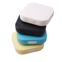 BESTIM INC(TM) Convenient Travel Shape Contact Lens Case Box Container Holder