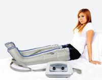 Gradient Compression Pneumatic Therapy Pump and with 2 Full Leg Garments Complete Set