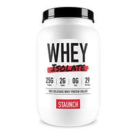 Staunch Whey Isolate (Mum's Pumpkin Pie) 2 LBS - Premium, High Quality Whey Protein Isolate