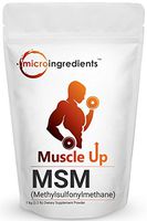 Pure MSM Powder (Methysulfonylmethane) 1KG (35 Ounce), Strongly Supports Skin, Hair, Nails, Bones, Cartilage and Joint Health, No GMOs and Gluten Free