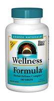 Source Naturals Wellness Formula Bio-Aligned Vitamins & Herbal Defense - Immune System Support Supplement & Immunity Booster - 180 Tablets