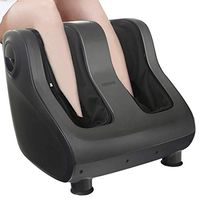 TISSCARE Foot Massager Machine with Heat - Shiatsu Massager for Tired Feet, Leg, Calf, Deep Kneading Therapy, Relaxation Vibration, Rolling, Stimulate Blood Circulation for Plantar Fasciitis