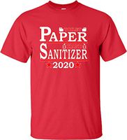Go All Out XXX-Large Red Adult Toilet Paper Hand Sanitizer 2020 Presidential Ticket T-Shirt