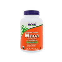 NOW Supplements, Organic Maca (Lepidium meyenii) Pure Powder, 6:1 Concentrate, Reproductive Health*, 7-Ounce
