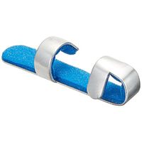 Rolyan Aluminium Small Padded Baseball Splint, Pack of 12 Foam-Lined Finger Splints, Easy Application & Wear, Comfortable Immobilizer for Baseball & Softball Players, Pitchers, Catchers, Small