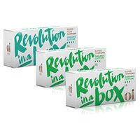 Oi Certified Organic Cotton Tampons | 2 Boxes of 16 Super and 1 Box of 16 Super Plus Tampons | Non-Applicator