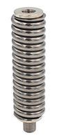 SS-3H CB Antenna Spring Mount - Heavy Duty Stainless Steel Antenna Electronics Spring to fit Mobile/In-Vehicle CB Radio Antenna Mount up to 60" long and 3/8" - 24 threads.