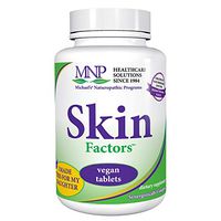 Michael's Naturopathic Programs Skin Factors - 180 Vegan Tablets - Daily Formula for Youthful Looking Skin, Ideal for Non Cystic Acne - Gluten Free, Vegetarian, Kosher - 60 Servings