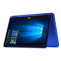 Dell Inspiron 11.6" Touchscreen 2 in 1 Laptop PC Intel Celeron N3060 Dual-Core Processor up to 2.48 GHz 2G Memory 32G Hard Drive Wifi USB 3.0 Bluetooth Windows 10 BLue