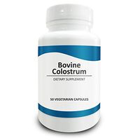 Bovine Colostrum 500mg (Standardized to Contain Immunoglobulin >/30%) – Boost The Immune System and Supports Digestive Function – 50 Vegetarian Capsules