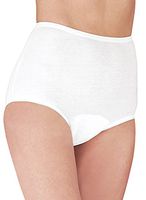 Women's Incontinence Panties, Color White, Size 12