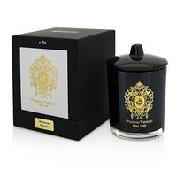 Tiziana Terenzi Glass Candle with Gold Decoration & Wooden Wick - Maremma (Black Glass) 170g/6oz
