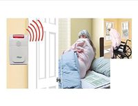 Cordless, Wireless Alarm With Both bed & Chair Pads (No alarm in patient's room) by Smart Caregiver