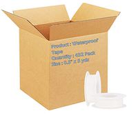 Pack of 432 Waterproof Tape. Medical Tapes 0.5" x 5 yds. Non-sterile Adhesive Tapes for General Wound Care. High Tensile Strength. Single use Rolls. Hypoallergenic, Latex-Free.