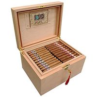 Spanish Cedar Wood Cigar Box Humidor Large Capacity Can Be Placed 150 Vertical Thickened Sealed Humidifier
