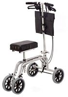 Bundle – 2 Items: Essential Medical Supply Free Spirit Knee and Leg Walker with Sheepette Knee Pad Cover