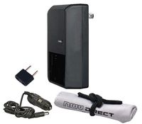 Digital Nc Canon EOS Rebel T3i Off Camera 'Intelligent' AC & DC Rapid Charger + Nwv Direct Microfiber Cleaning Cloth.