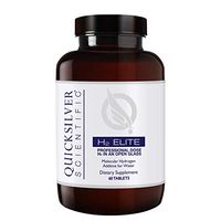 Quicksilver Scientific H2 Elite Tablets - High Dose Molecular Hydrogen Water Additive for Energy Support, Perfect for Open Containers (60 Dissolving Tablets)