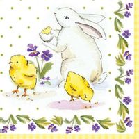 Classic Easter Beverage Napkins 18 Per Pack