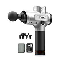 TMGG Massage Gun - Portable Quiet Deep Tissue Massager, Hand Held Muscle Massager Device, 6 Speeds,4 Massage Head