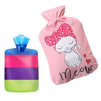 FANCY PUMPKIN 2000ml Hot Water Bottle Hot & Cold Relief #05