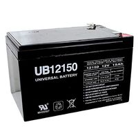 Universal Power Group 12V 15AH F2 UPS Battery Replaces BB Battery EVP12-12-T2, EVP12-12T2