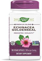 Nature's Way Echinacea and Goldenseal Capsules, 900 mg per serving, 180 Count