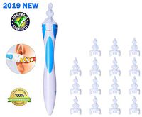 Spiral Earwax Remover Tool,Ear Wax Cleaner,Safe Spiral Earwax Cleaner with Soft Silicone 16 Replacement Tips for Kids, Adults, Elder