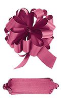 Burgundy Pull Bows 5½” W x 20 Loops Pack of 50