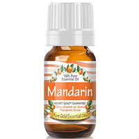Pure Gold Mandarin Essential Oil, 100% Natural & Undiluted, 10ml