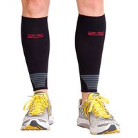 Zensah Ultra Compression Leg Sleeves (Medium),M,Black