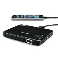 Pocket Projector Micro Projects Images up to 50" Diagonal on Just About Any Flat Surface!